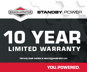 10 Year warranty on Briggs & Stratton DX models