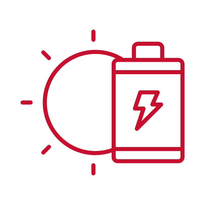 hybrid solar ess energy battery wall bank off grid