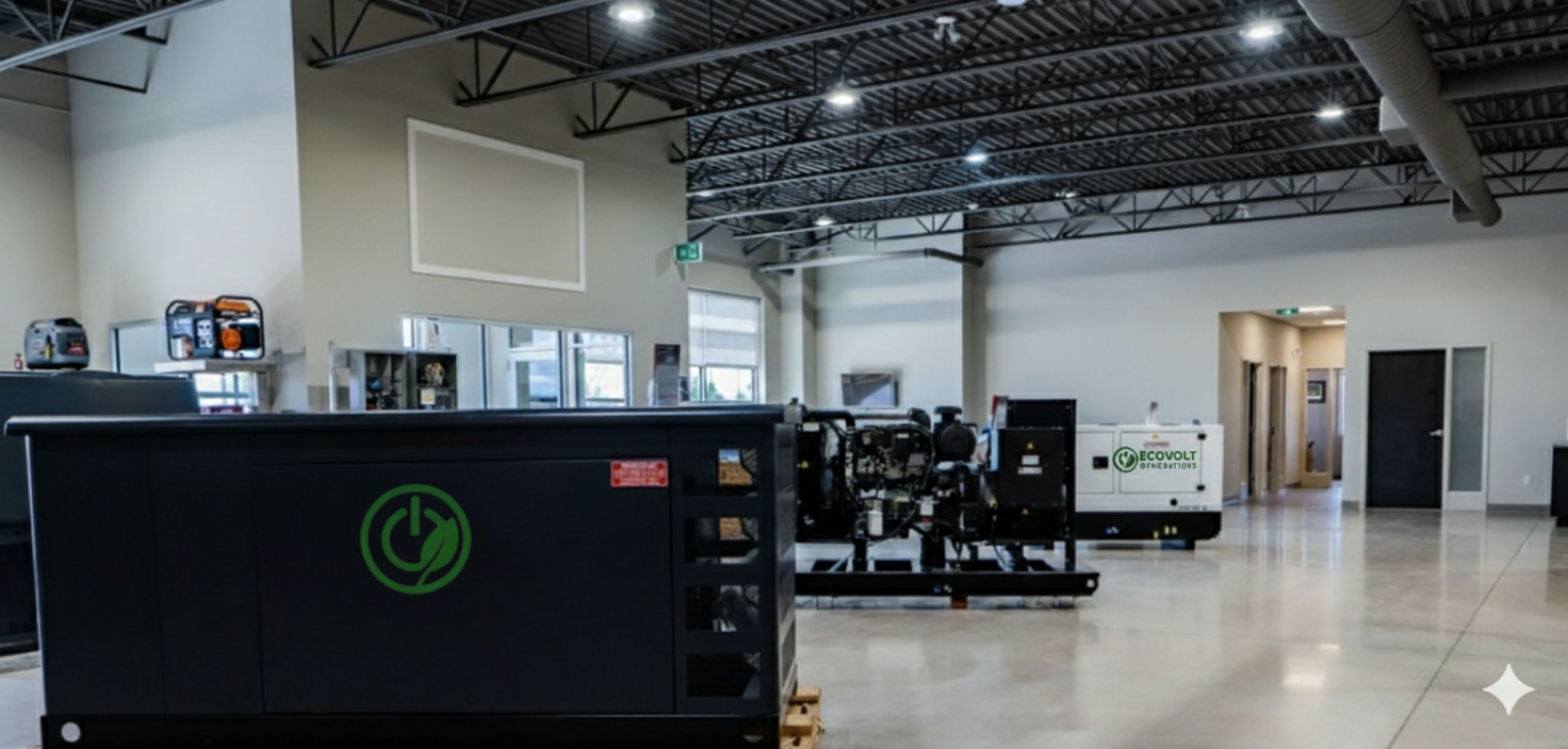 Ecovolt generators head office showroom