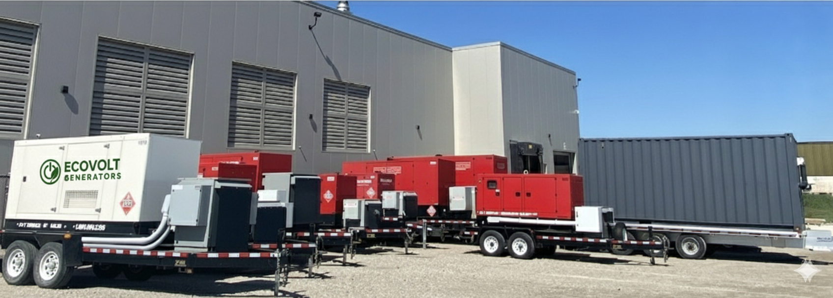 Ecovolt Generators rental diesel generator rental commercial industrial